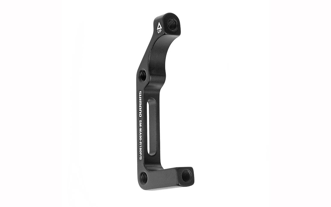 Diskinių stabdžių suporto adapteris Shimano SM-MA90-R180