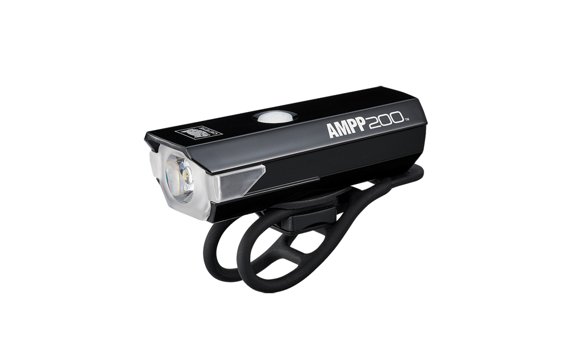 Žibintas priekinis Cat Eye AMPP200 (Micro USB)
