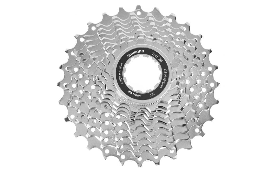 Žvaigždžių blokas galinis Shimano CS-HG Tiagra