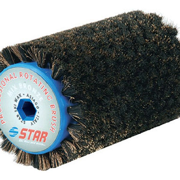 Natūralių arklio plaukų su bronza šepetys, 100 mm Star Ski Wax