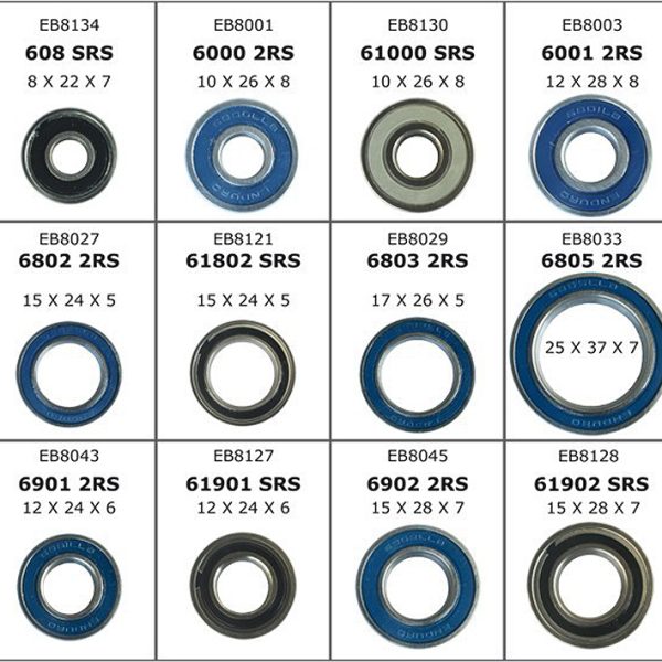 Guolių komplektas Enduro Bearings Wheels Starter