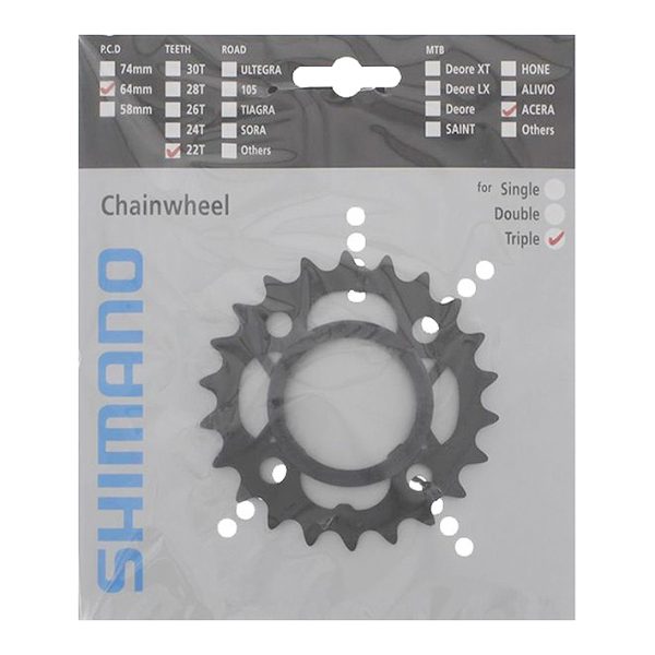 Žvaigždutė priekinė Shimano FC-M361 Acera