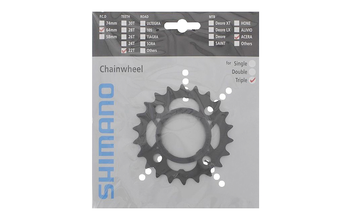 Žvaigždutė priekinė Shimano FC-M361 Acera