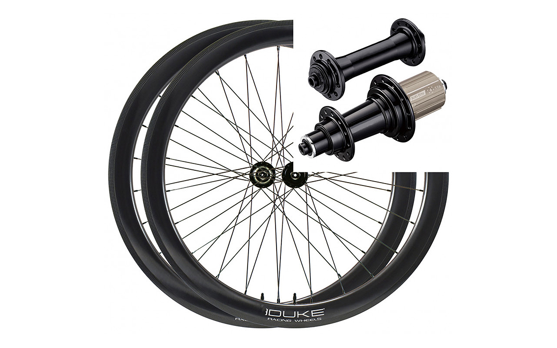 Ratų komplektas 700C Duke Baccara 48C Rim Brake / Bitex JB Shimano 11S