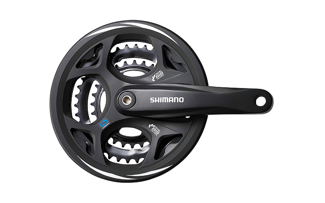 Žvaigždžių blokas priekinis Shimano FC-M311 Altus