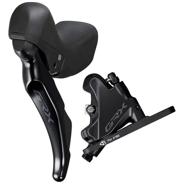 Stabdžių pavarų rankenėlė su hidrauliniais stabdžiais Shimano ST-RX400(L) BR-RX400(F) GRX
