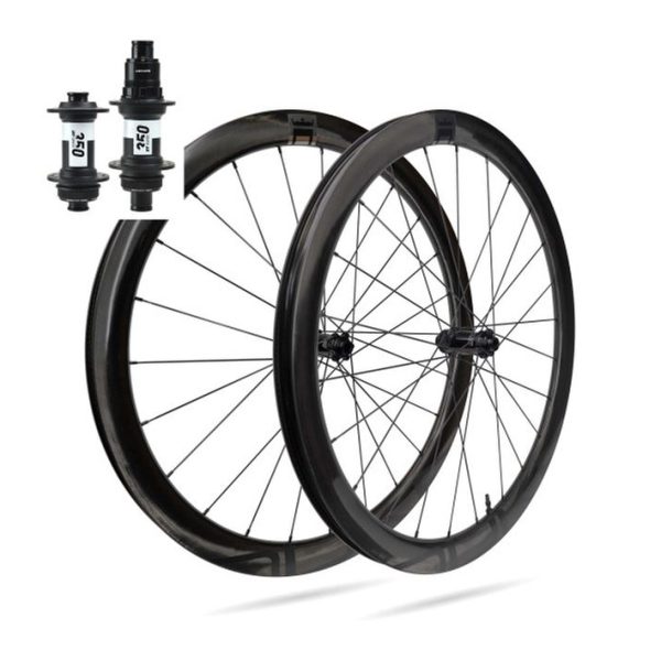 Ratų komplektas 700C Duke Baccara WRX 42 SLR2 / DT 350 CL JB Shimano 11S Brass