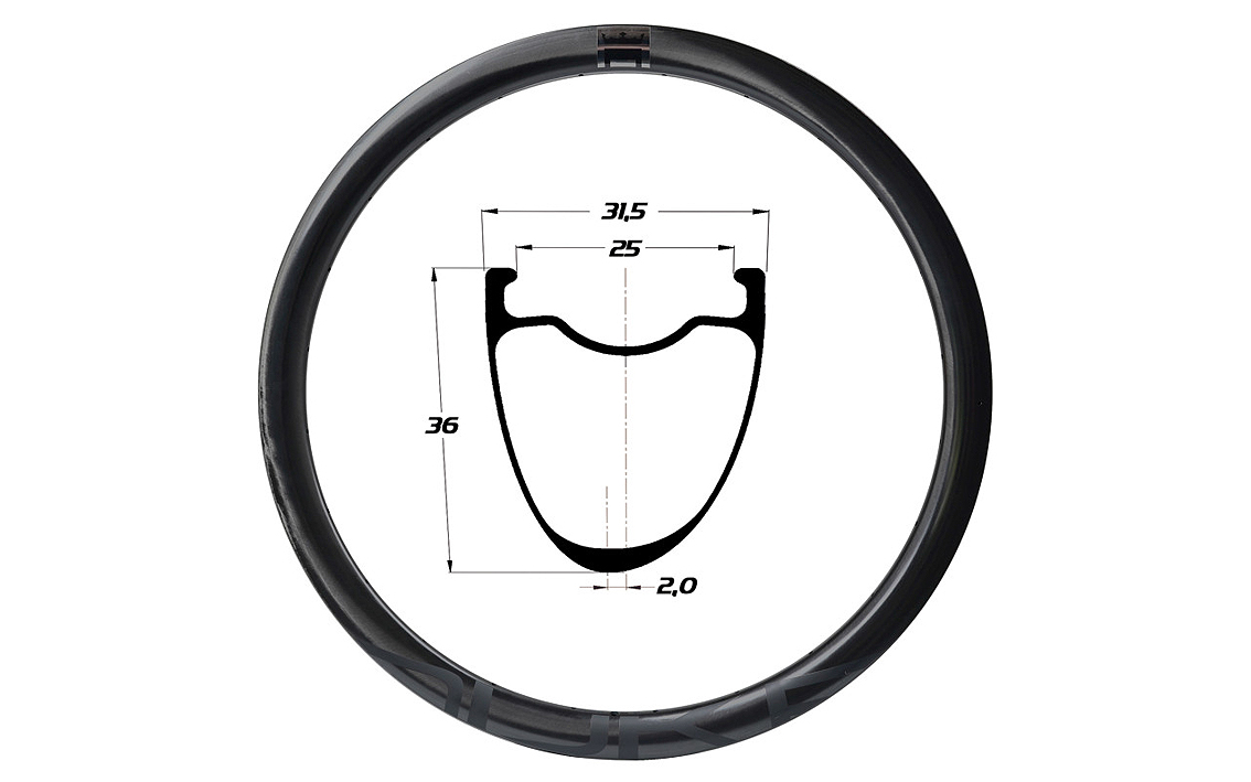 Ratlankis 700C Duke Baccara RX 36 SLR2 Gravel Allroad