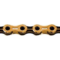 Grandinė KMC X11SL Ti-N Gold/Black Waxed