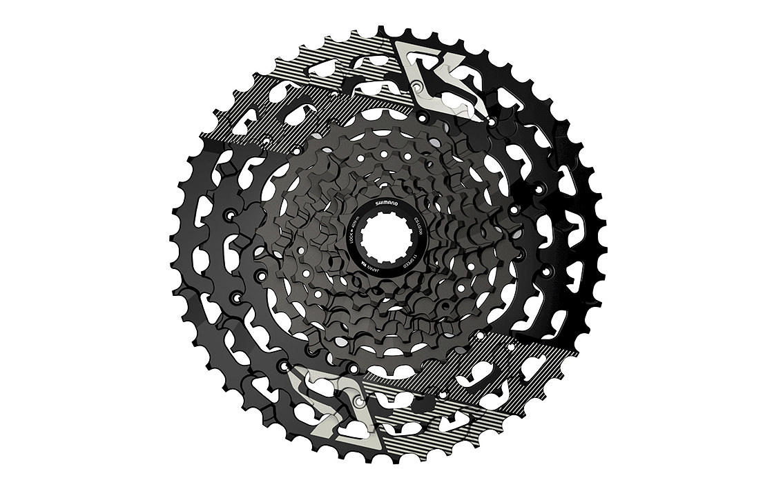 Žvaigždžių blokas galinis Shimano CS-LG CUES Linkglide