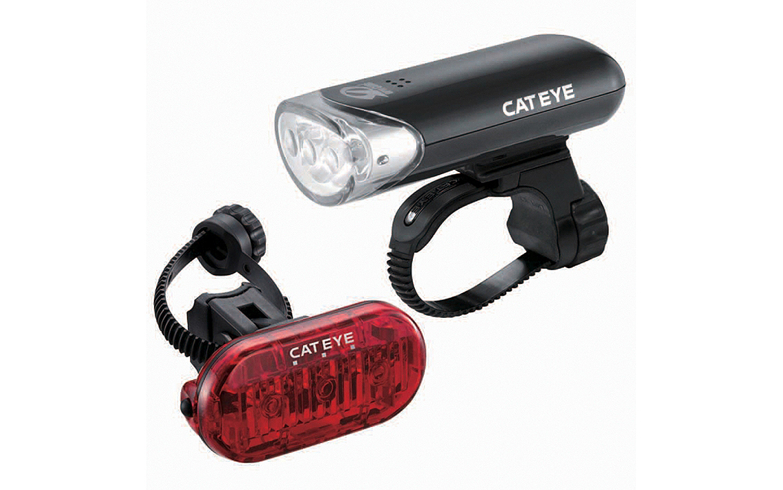 Žibintų komplektas Cat Eye HL-EL135/OMNI 3