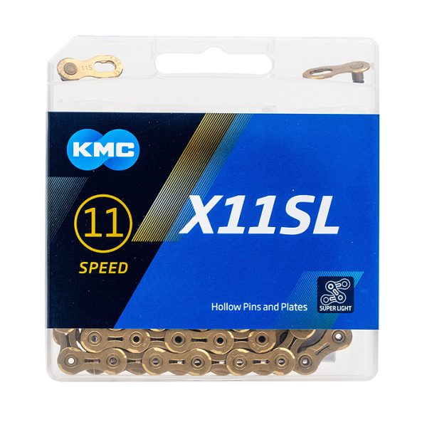 Grandinė KMC X11SL Ti-N Gold