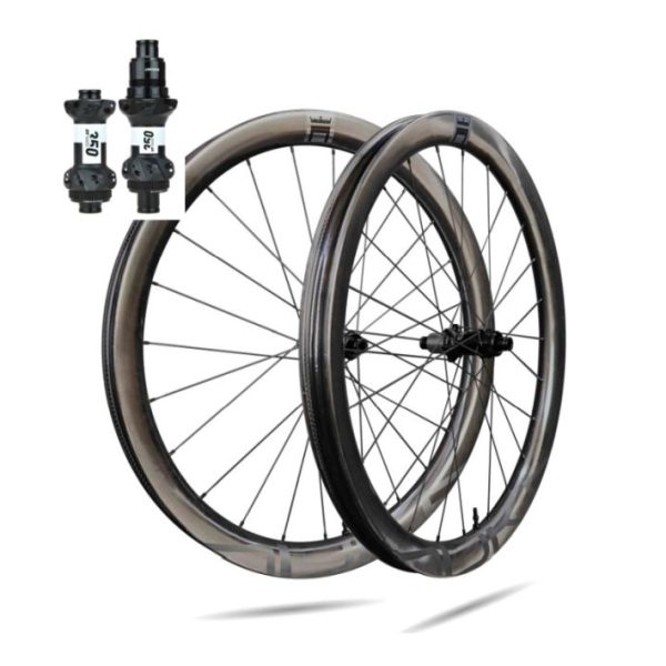 Ratų komplektas 700C Duke Baccara WRX 42 SLR2 Aero / DT 350 CL SP Shimano Micro Spline
