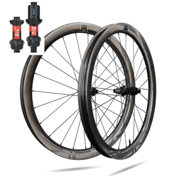 Ratų komplektas 700C Duke Baccara WRX 42 SLR2 Aero / DT 240 CL SP Shimano 11S