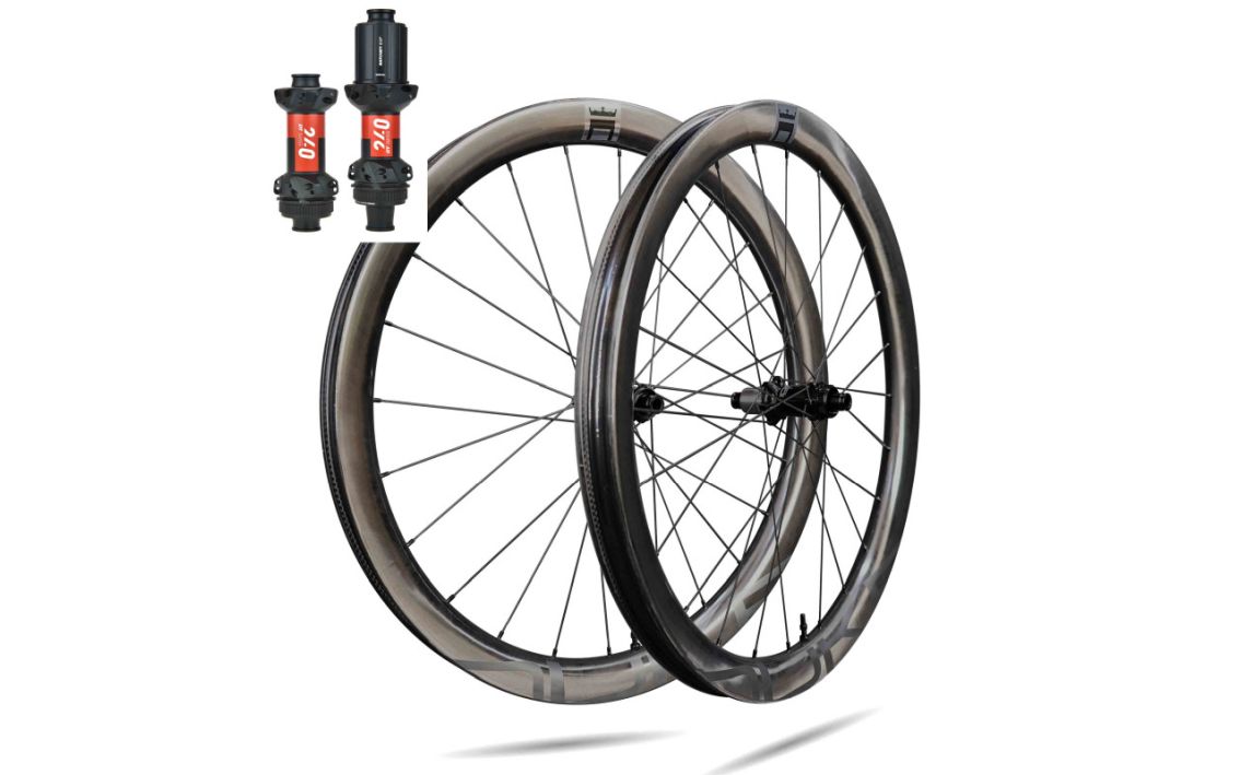 Ratų komplektas 700C Duke Baccara WRX 42 SLR2 Aero / DT 240 CL SP Shimano 11S