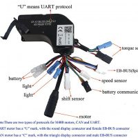Elektrinio dviračio kontroleris Bafang M400 UART