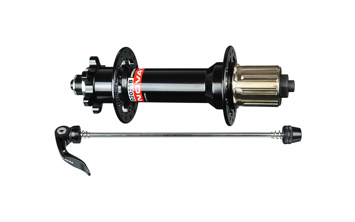 Stebulė galinė Novatec D202SB-QR-S4S Fat Bike