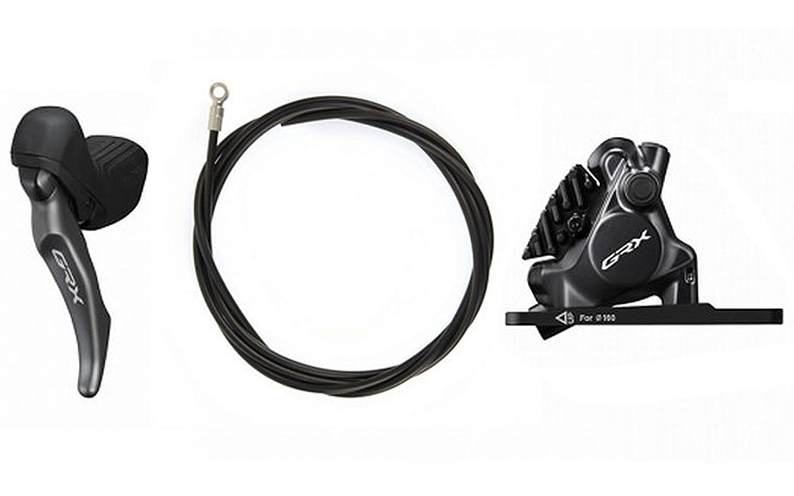 Stabdžių rankenėlė su hidrauliniais stabdžiais Shimano BL-RX820(L) BR-RX820(F) GRX