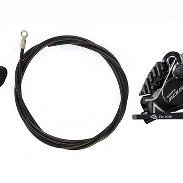 Stabdžių pavarų rankenėlė su hidrauliniais stabdžiais Shimano ST-R7120 (L) BR-7170 (F)
