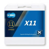 Grandinė KMC X11 Silver Black