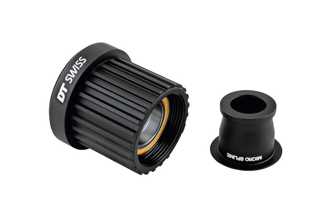Terkšlė galinei stebulei DT Swiss Ratchet EXP Shimano Micro Spline MTB