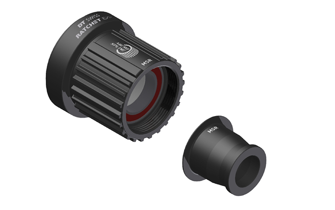 Terkšlė galinei stebulei DT Swiss Ratchet EXP Shimano Micro Spline Road