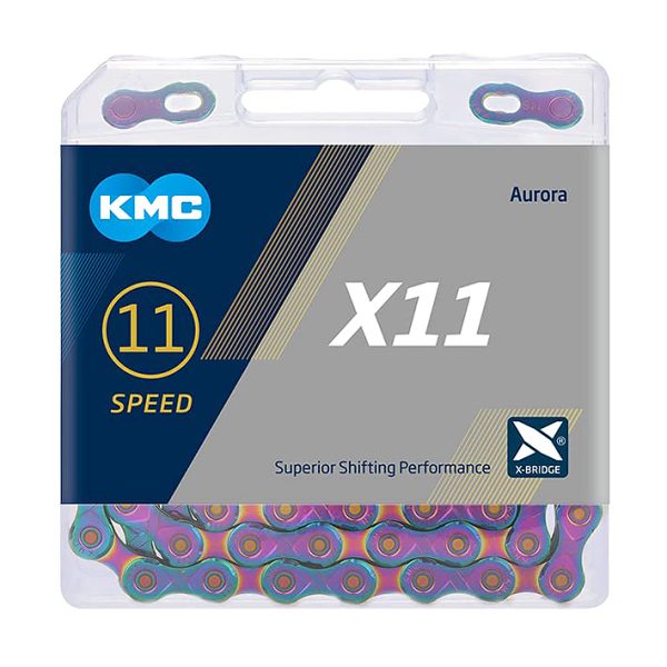 Grandinė KMC X11 Aurora Waxed