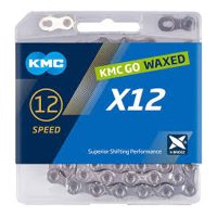 Grandinė KMC X12 Silver Waxed
