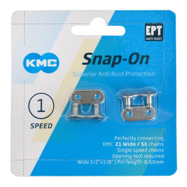 Grandinės sujungimas KMC Snap-On Wide EPT Silver