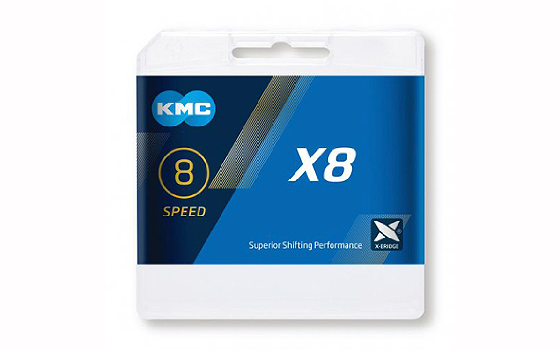 Grandinė KMC X8 Silver Grey