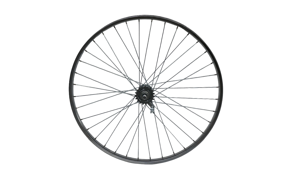 Ratas galinis Shining 7X SS Velosteel 28"