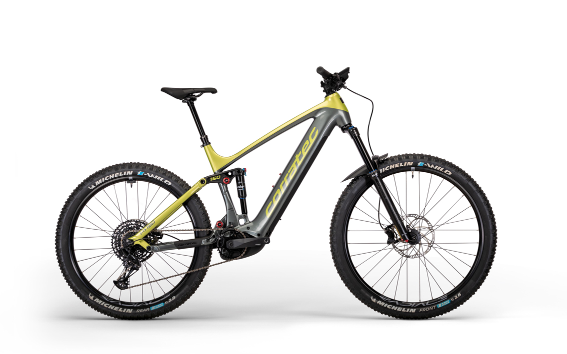 Dviratis Corratec E-Power RS 160 Pro Team 52 cm Pilka