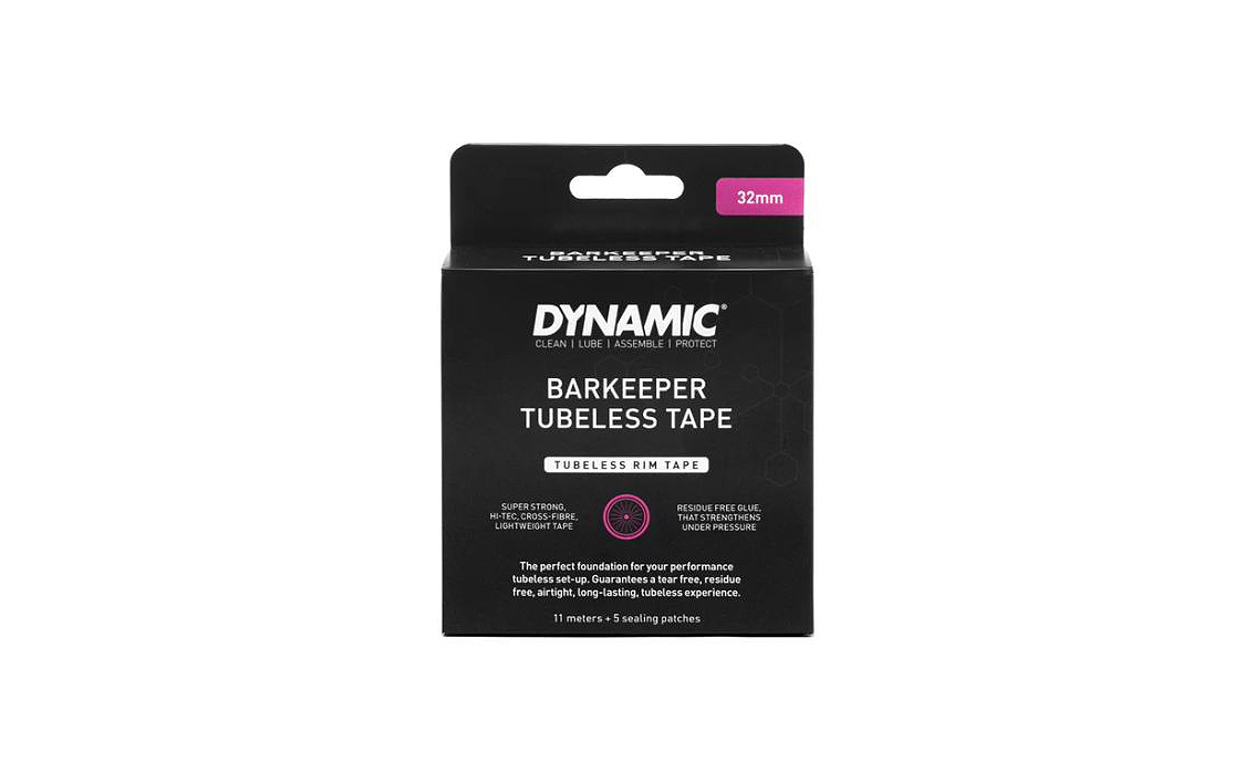 Bekamerinio ratlankio juosta Barkeeper Tubeless Tape 32 mm Dynamic