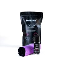 Komplektas dviratininko akinių valymui Dynamic Lens Love Combo Pack