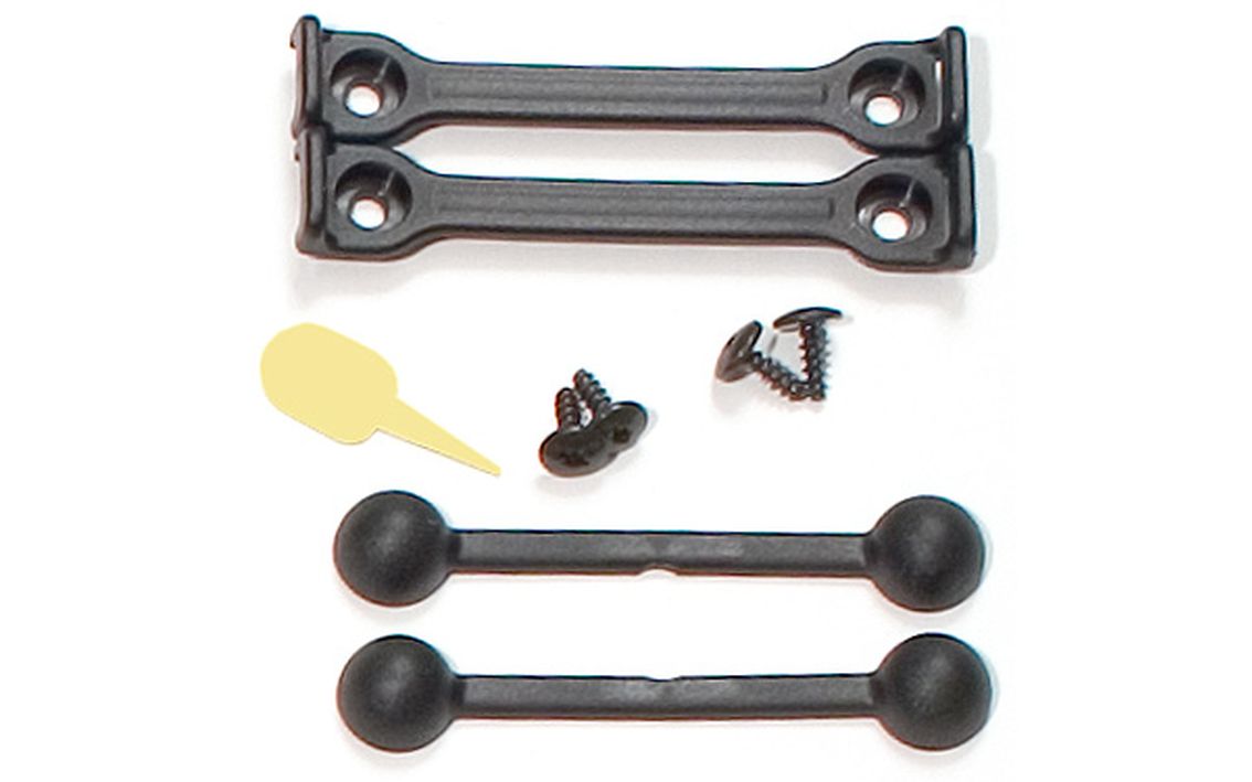 Išorinių kišenių tvirtinimo rinkinys Ortlieb Outer-Pocket Black
