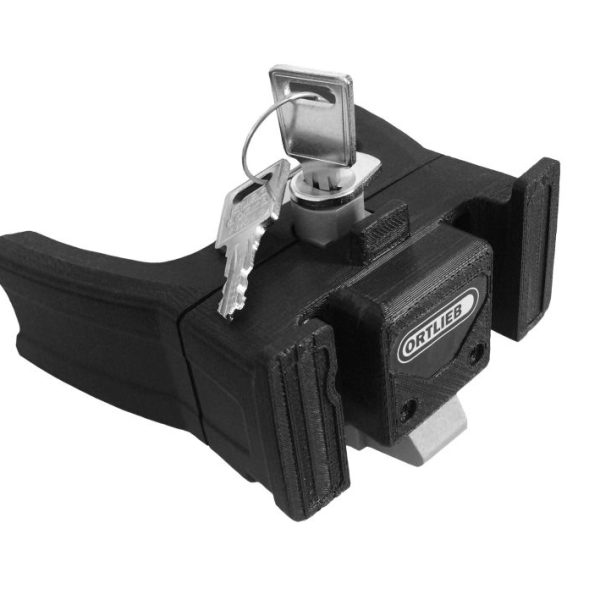 Vairo tvirtinimo rinkinys Ortlieb E-bike with Lock
