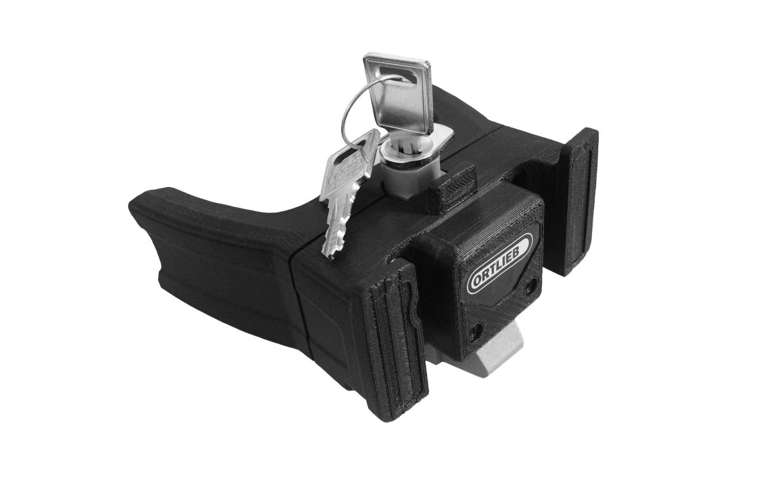 Vairo tvirtinimo rinkinys Ortlieb E-bike with Lock