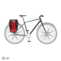 Krepšių komplektas Ortlieb Bike-Packer Classic Red - Black 6