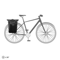 Krepšys Ortlieb Vario Black 6