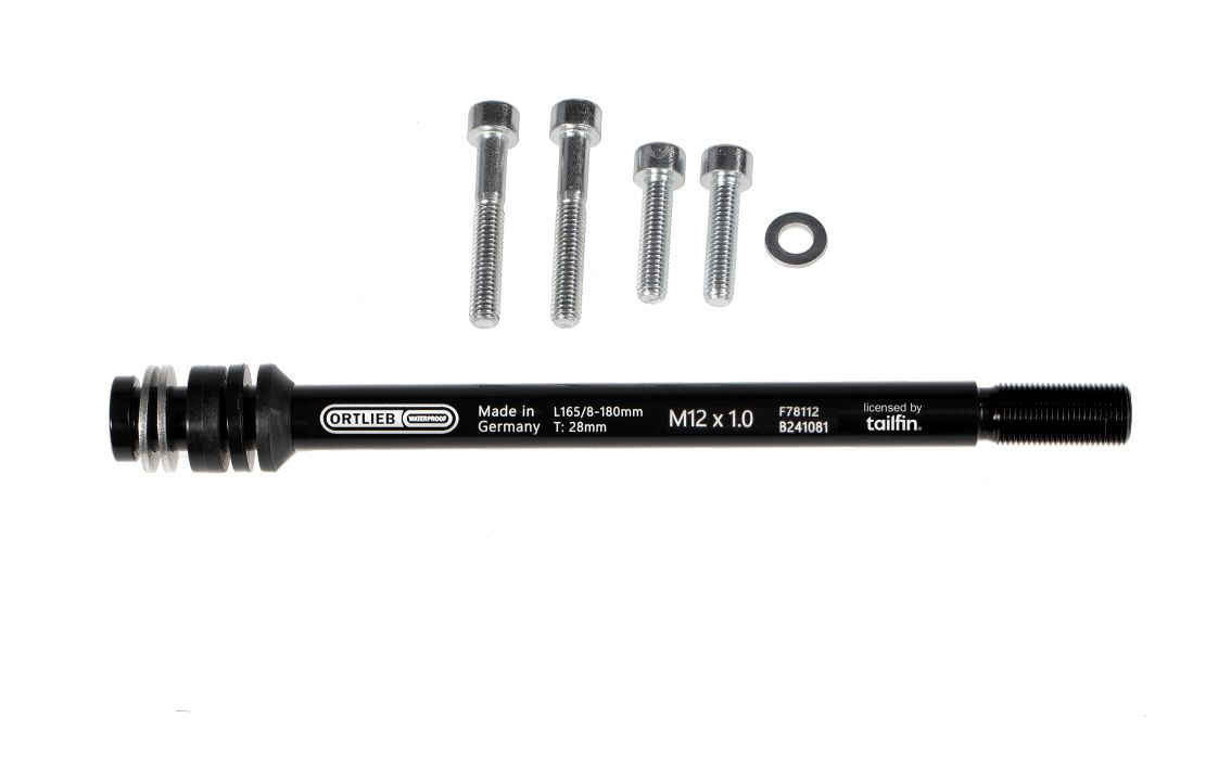 Perveriama ašis Ortlieb M6-Connector 1 mm