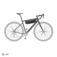 Krepšys Ortlieb Frame-Pack RC Toptube Black Matt 5