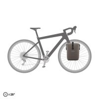 Krepšys Ortlieb Gravel-Pack Single Dark Sand 5