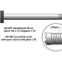 Galinio perjungėjo auselė Union GH-087 #2