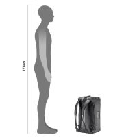 Krepšys Ortlieb Duffle Metrosphere Black Embossed 6