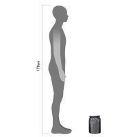 Krepšys Ortlieb Dry-Bag Slate - Black 6