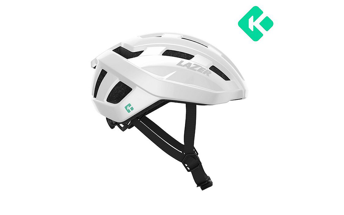 Šalmas dviratininkui Lazer Tempo KinetiCore Balta