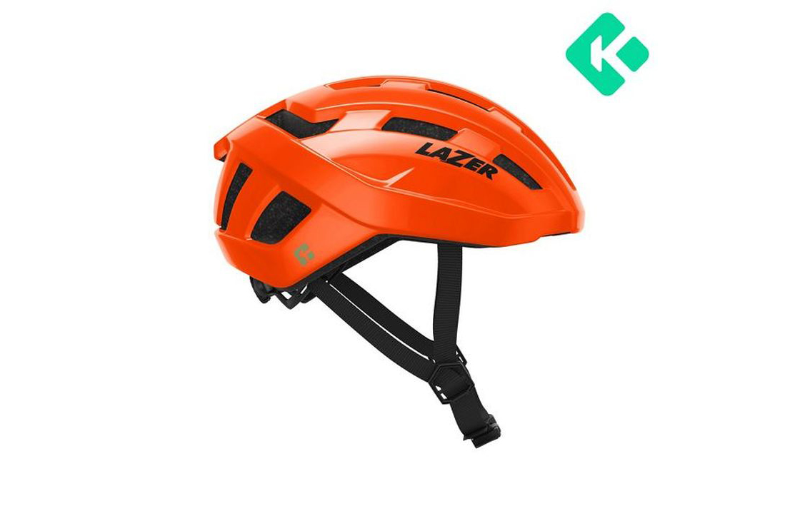 Šalmas dviratininkui Lazer Tempo KinetiCore Oranžinė