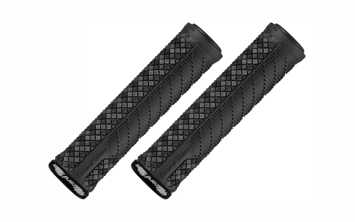 Vairo rankenėlės Lizard Skins Charger Evo Lock-On Jet Black 32 mm