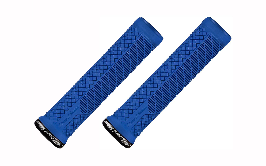Vairo rankenėlės Lizard Skins Charger Evo Lock-On Electric Blue 32 mm