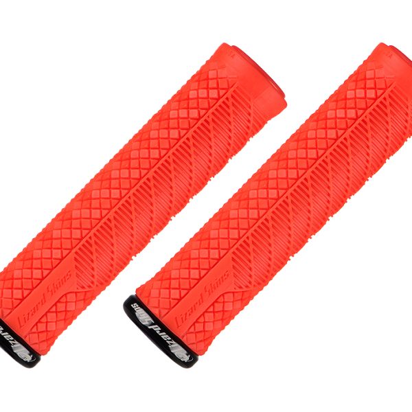 Vairo rankenėlės Lizard Skins Charger Evo Lock-On Fire Red 32 mm